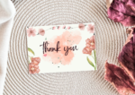 Thank you cards Australia premium landscape design