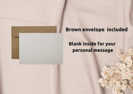 blank inside brown envelope
