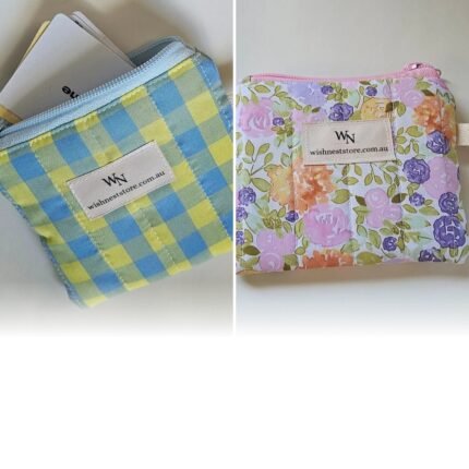 Handmade cotton coin purses