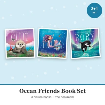 Ocean Friends Book Set – Ollie, Lola and Rory children's picture books